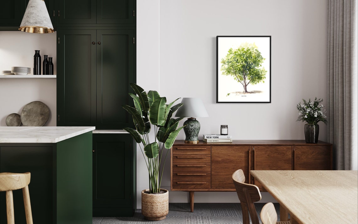 Lime Tree Art Print Lime Tree Wall Art Poster - Image 3
