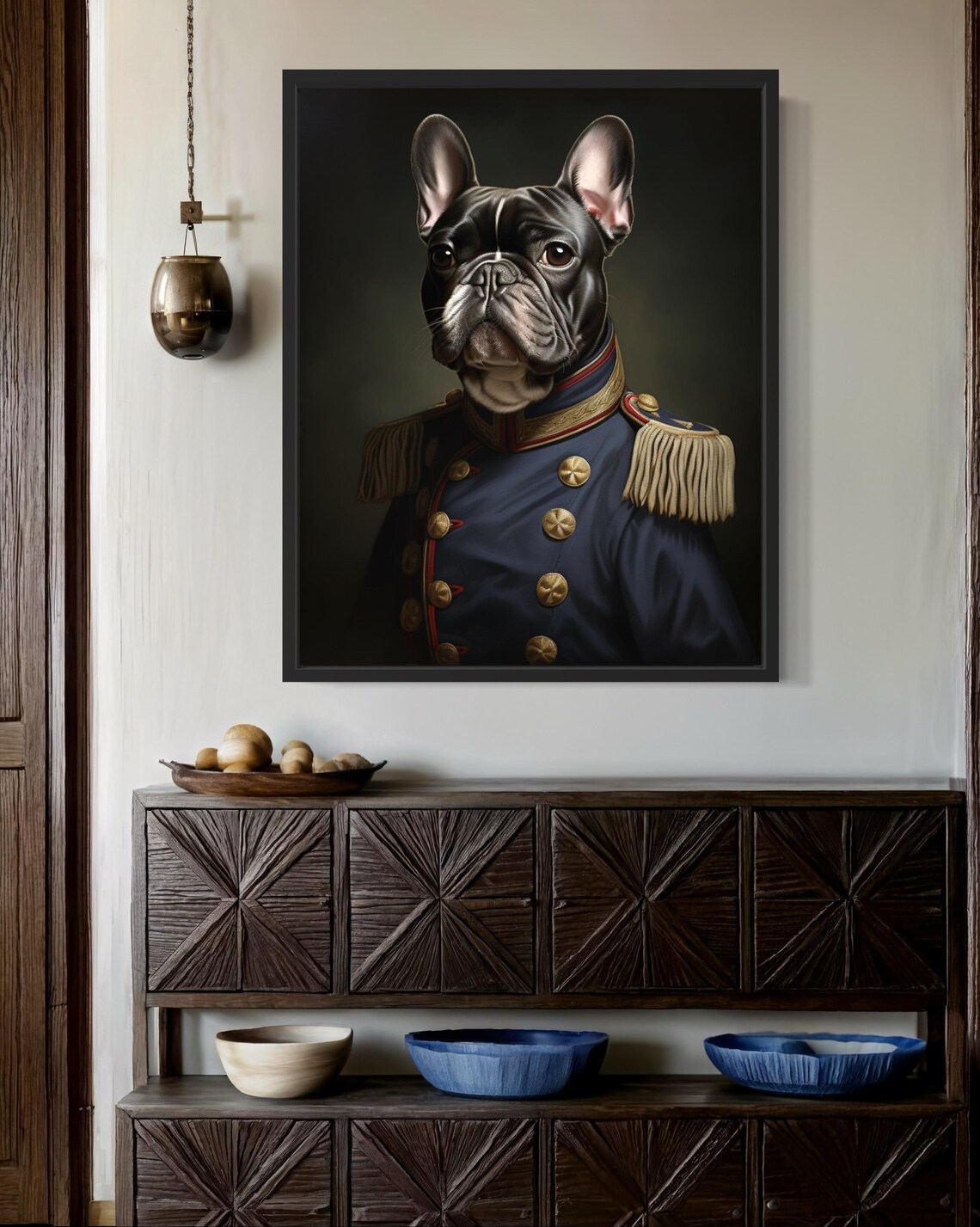 French Bulldog Humor Art Print, Dog Lover Decor - Image 2