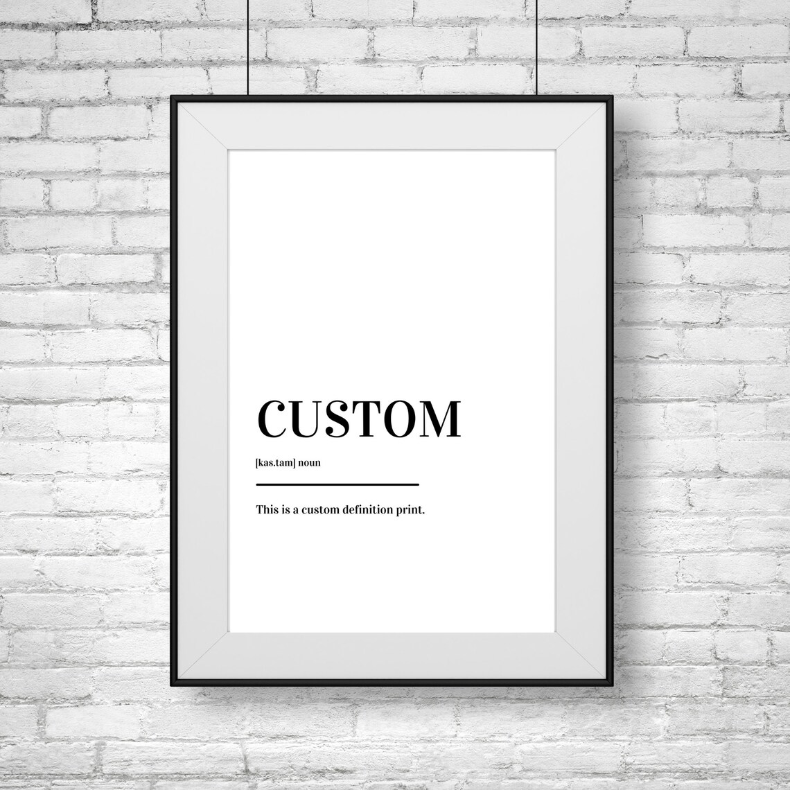 Custom Definition Poster, Personalized Home Decor - Image 2