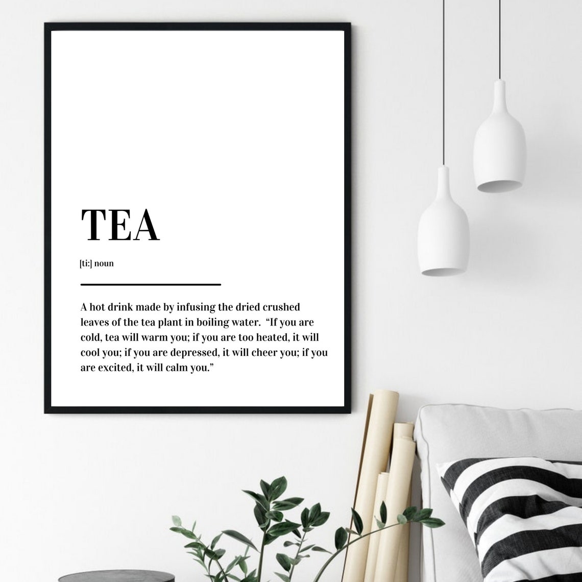 Tea Definition Print Poster - Image 6