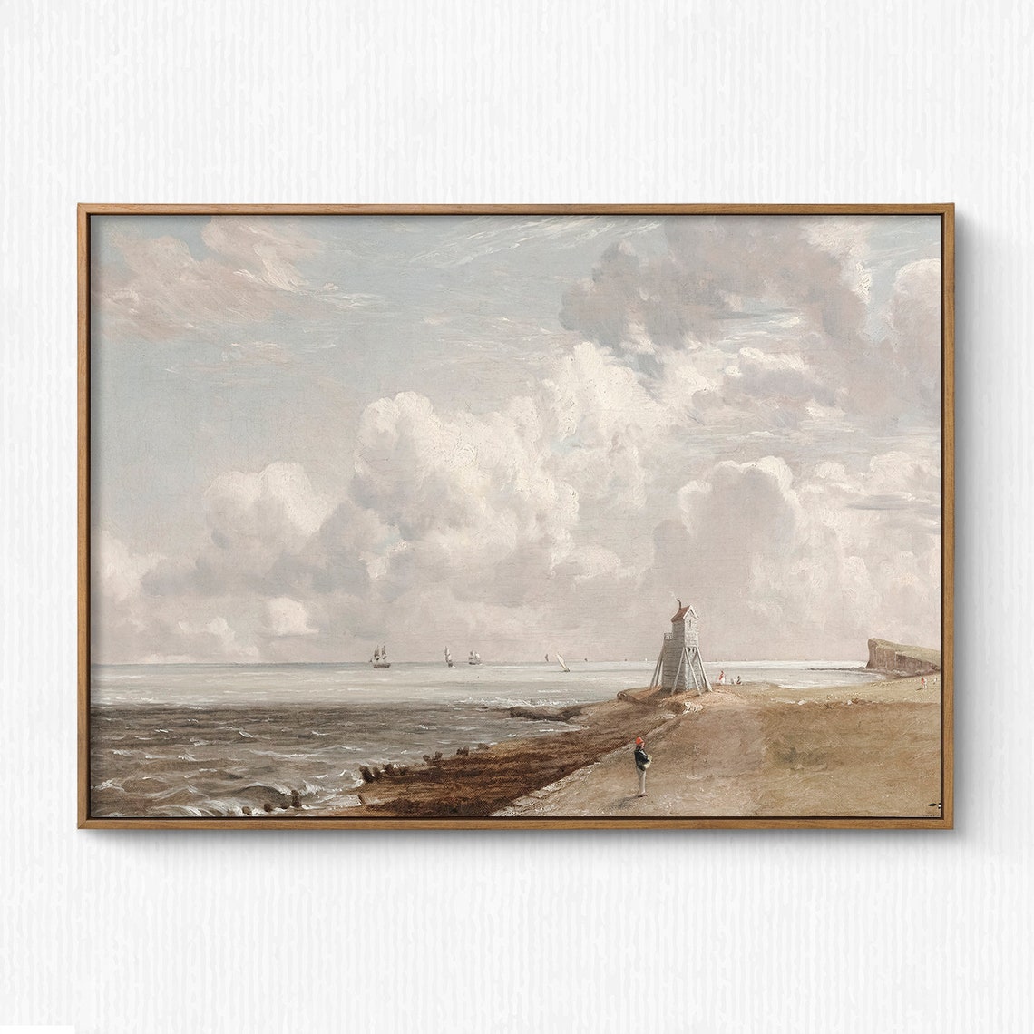 Seascape Painting Landscape Oil Painting Vintage Oil Painting Landscape Print Landscape Wall Art Seascape Print Antique Painting