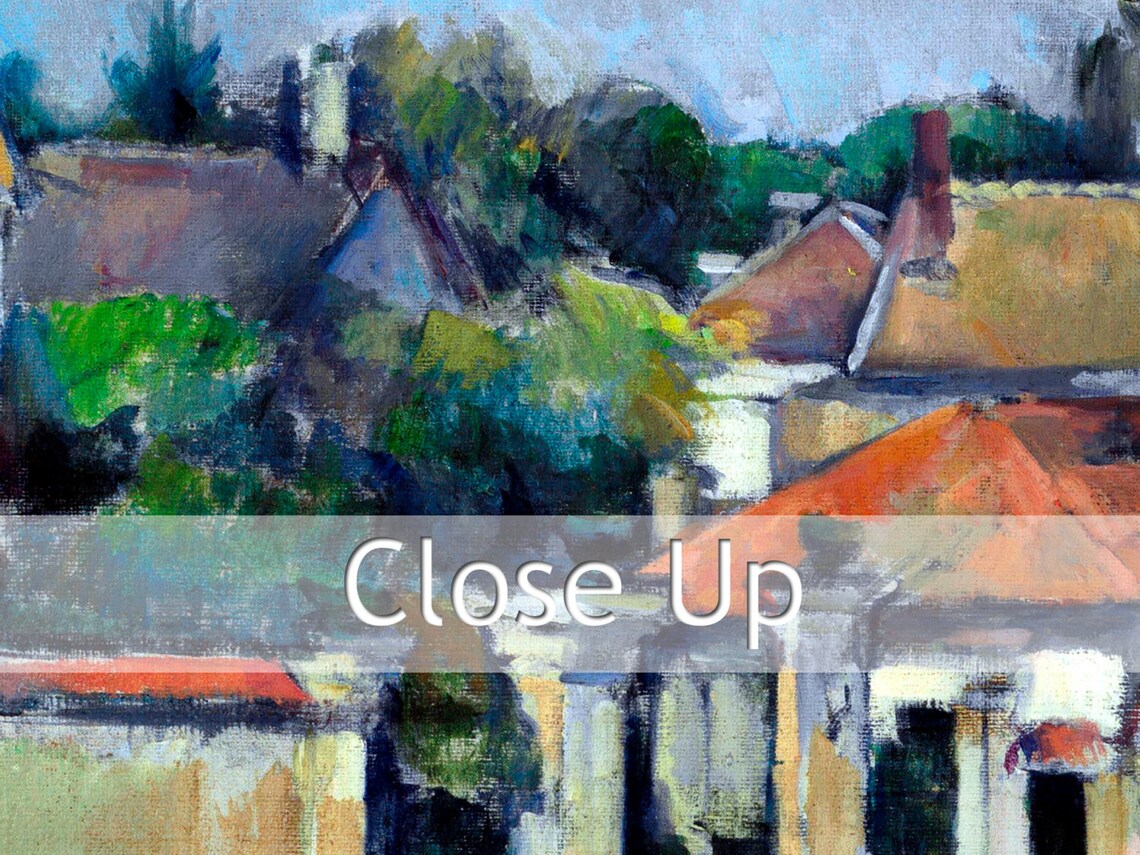 Paul Cezanne Banks Of The Marne 1888 Fine Art Glice Sku 0238 - Image 2