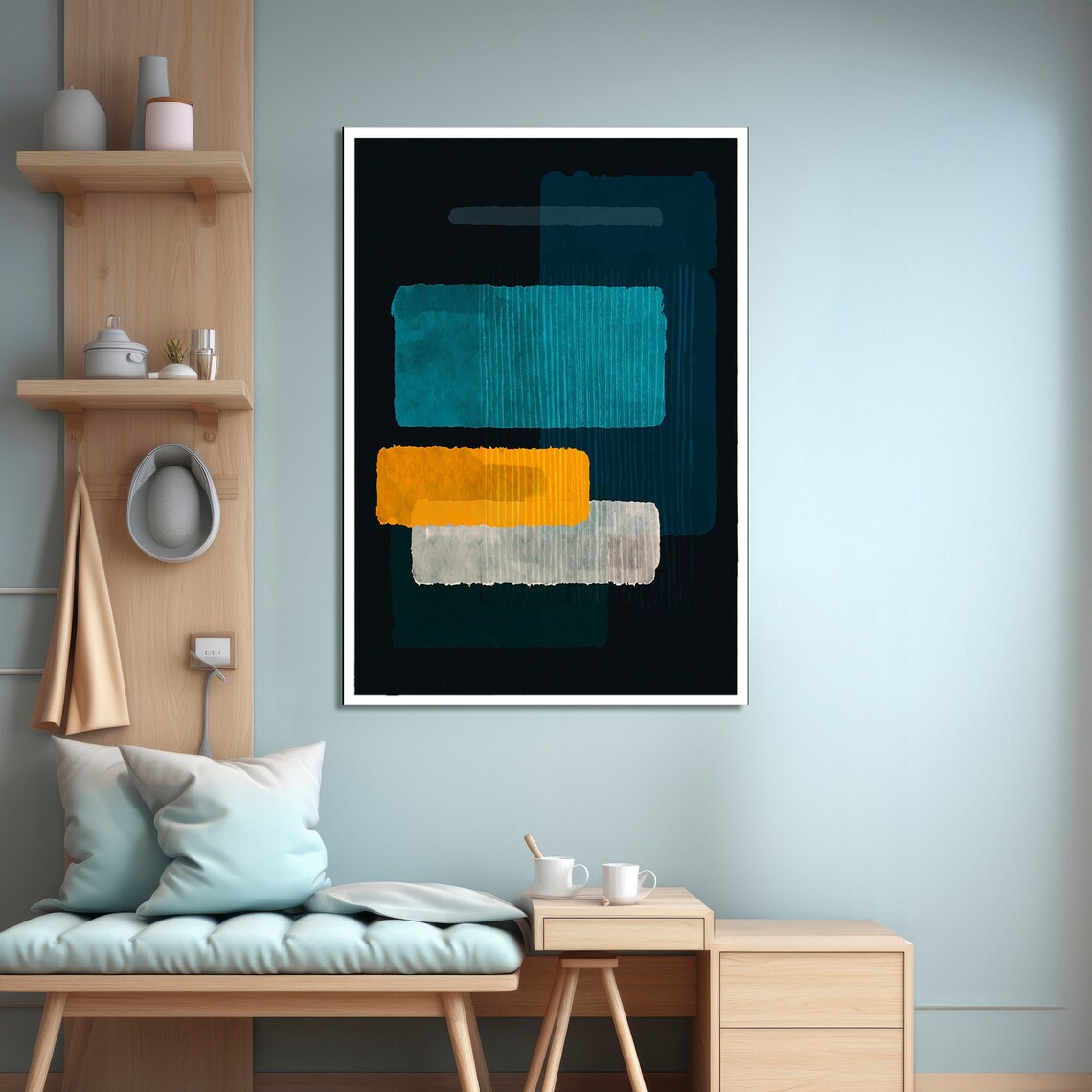 Mark Rothko Style Modern Abstract Art Print - Image 4