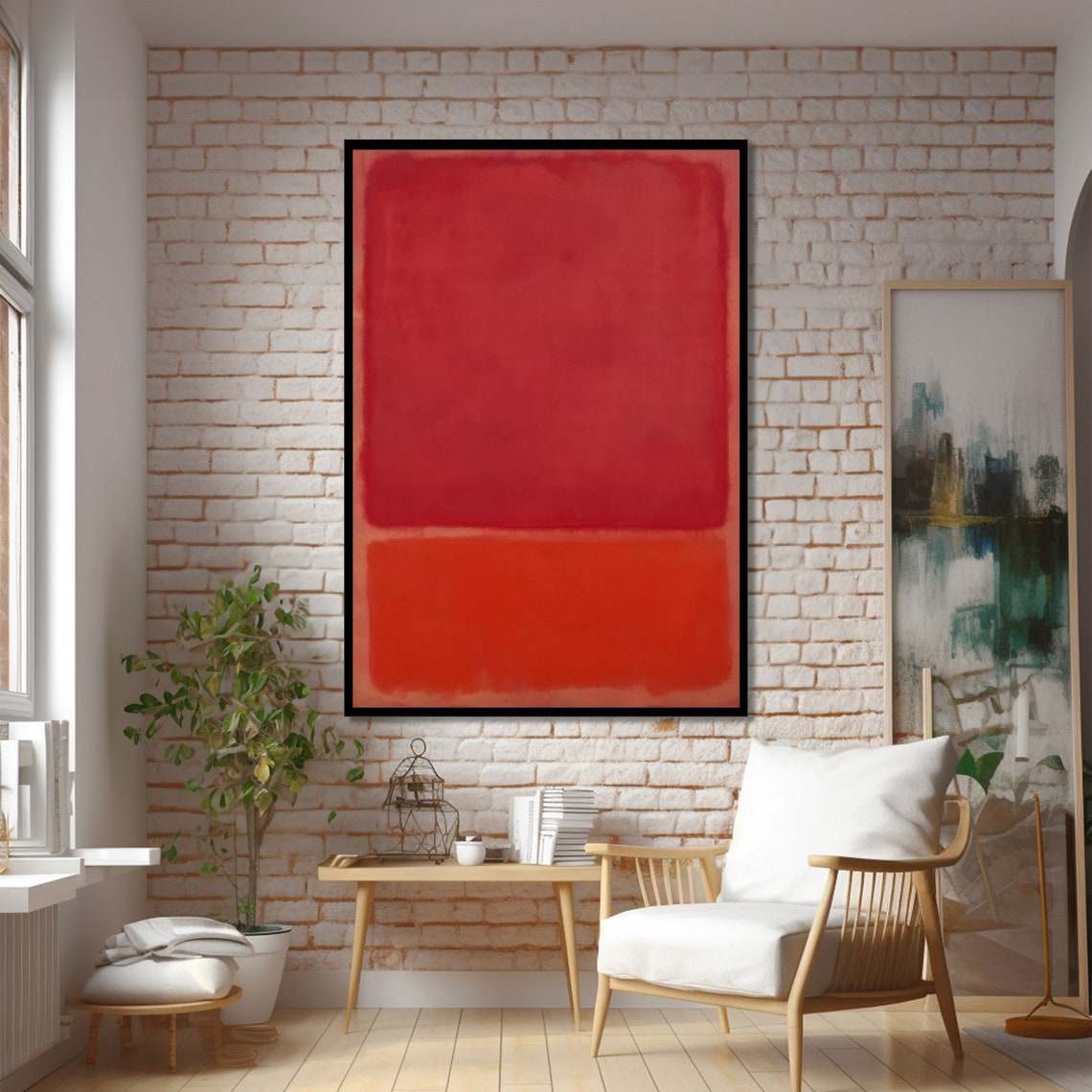 Mark Rothko Style Abstract Art Print - Image 2
