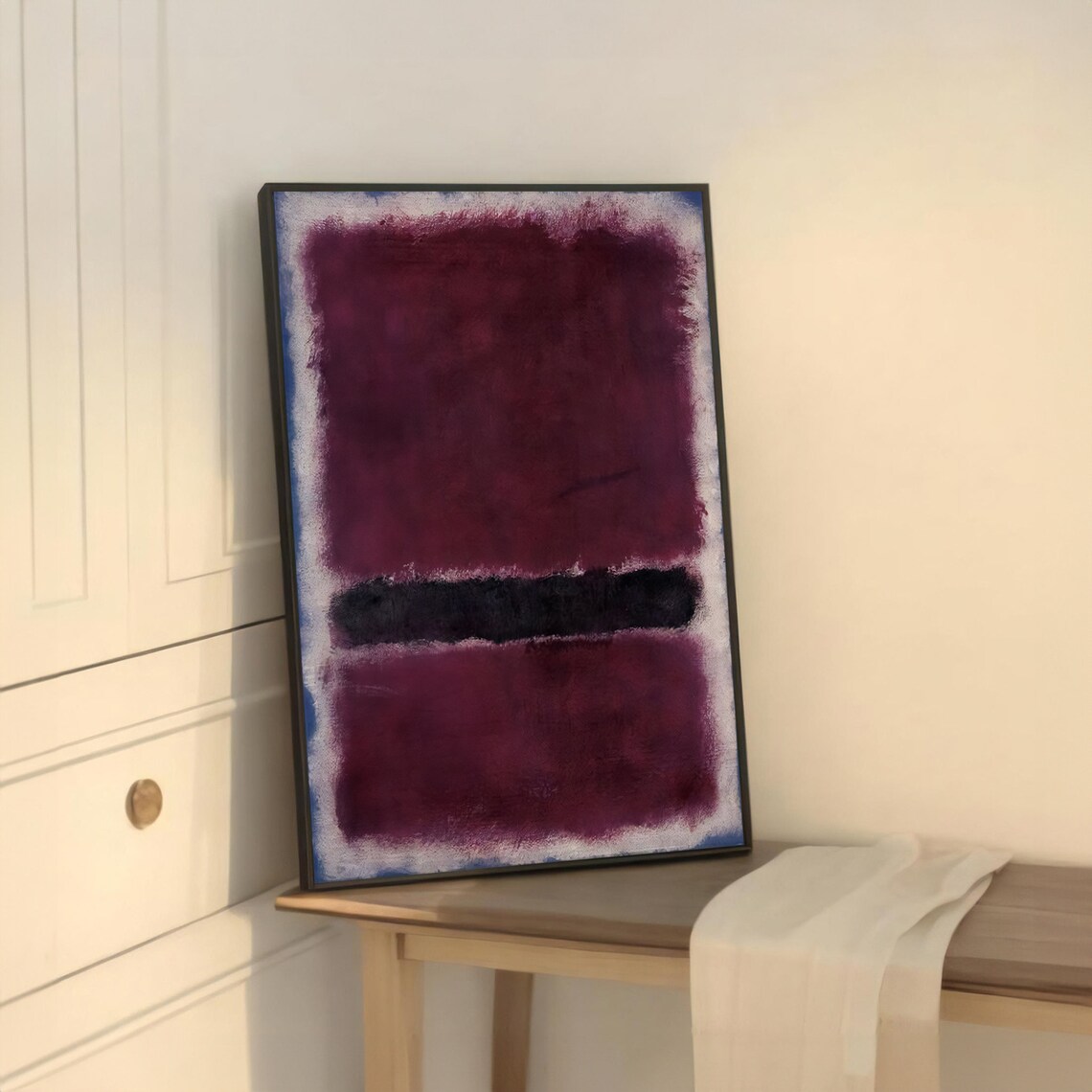 Rothko Inspired Abstract Art, Contemporary Decor - Image 5