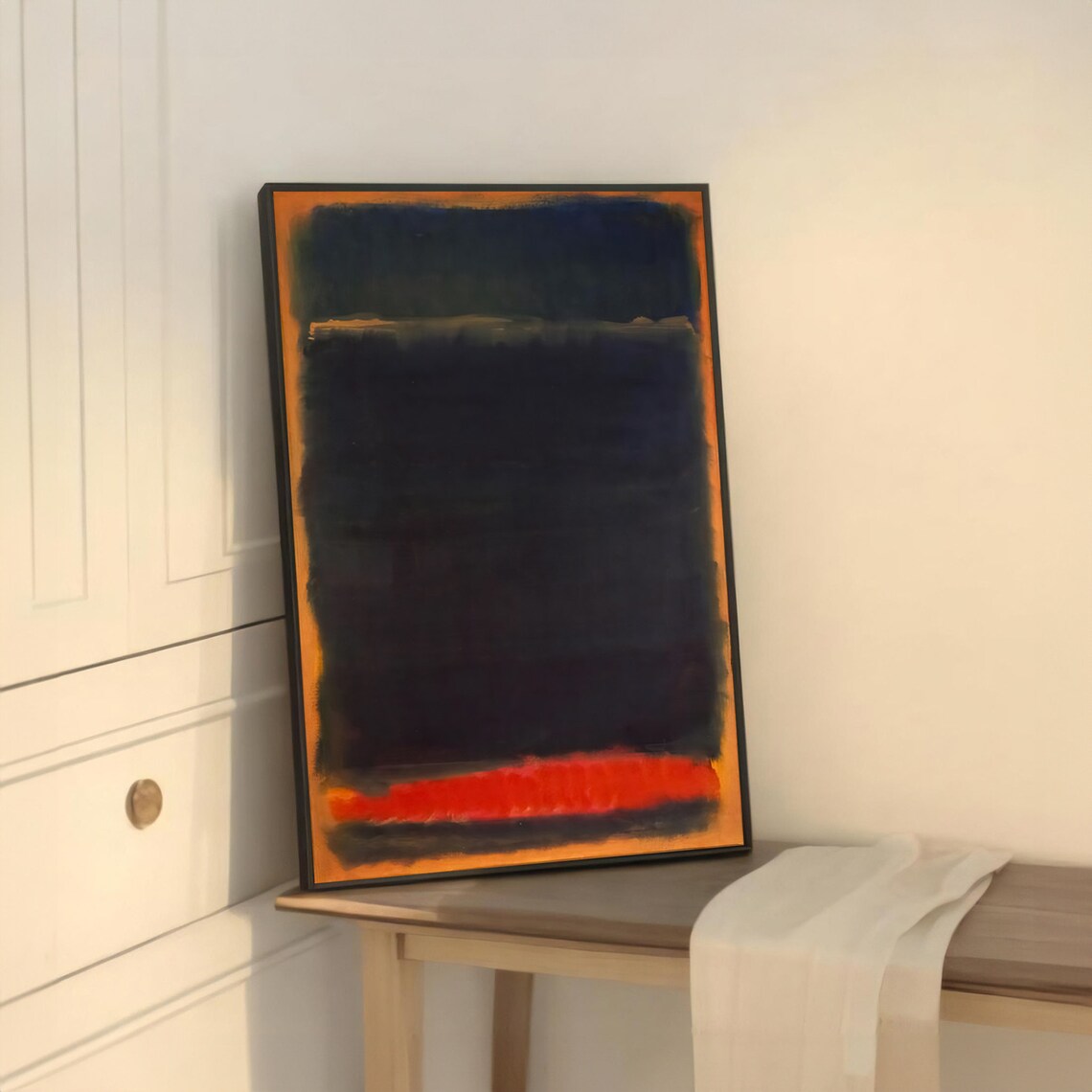 Mark Rothko Style Abstract Art Print, Dramatic - Image 5