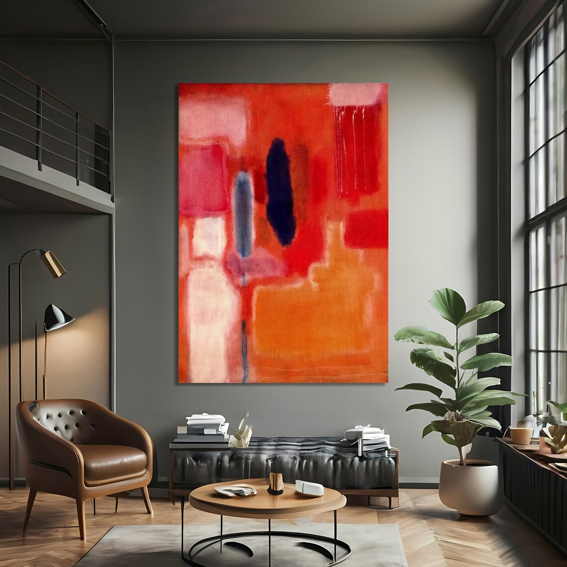 Mark Rothko Abstract Art Print, Modern Decor - Image 4