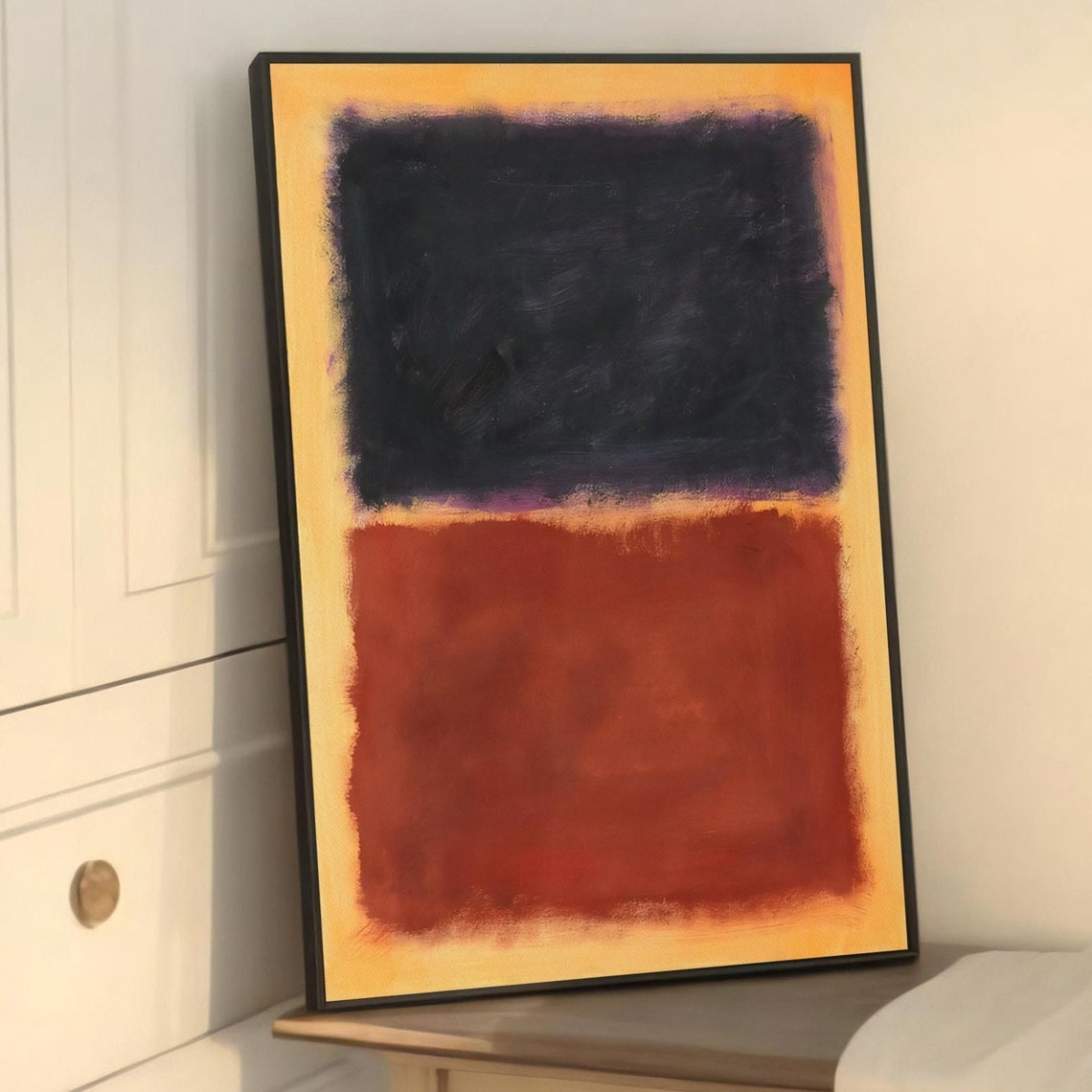Mark Rothko Style Abstract Art Print - Image 5