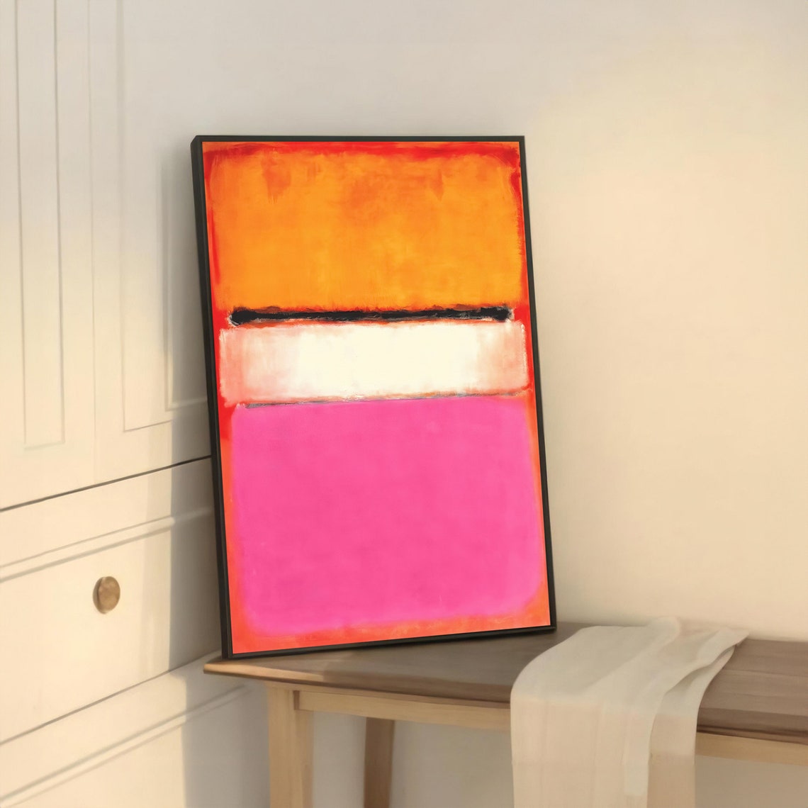 Mark Rothko Style Abstract Art Print - Image 5