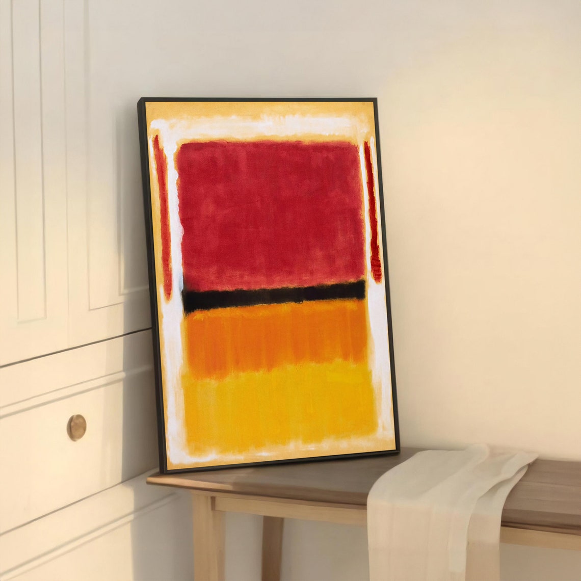 Mark Rothko Style Abstract Art Print - Image 5