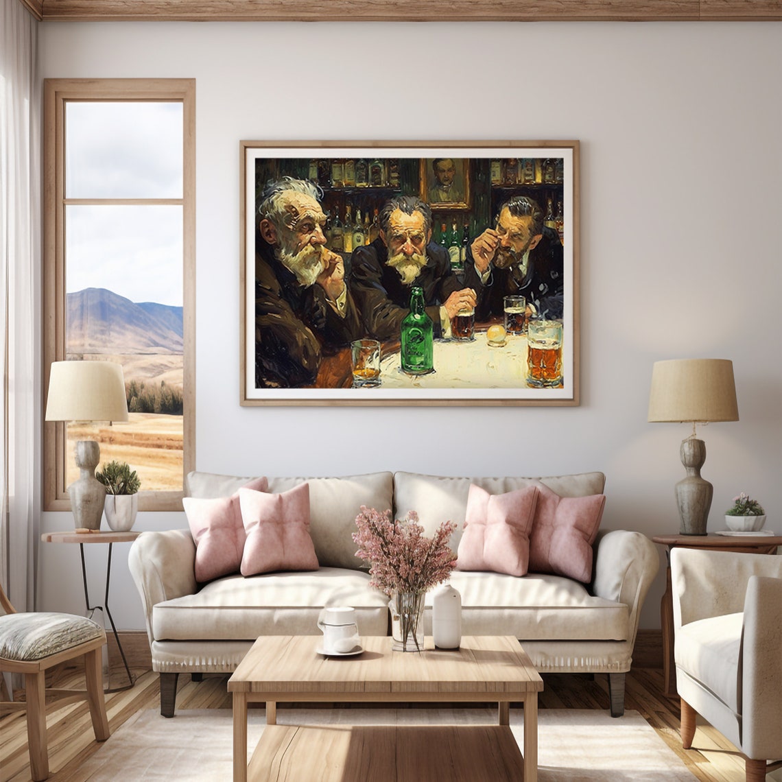 Irish Pub Print Dark Moody Art St Patricks Day Art Wall Art Ireland Wall Decor - Image 4