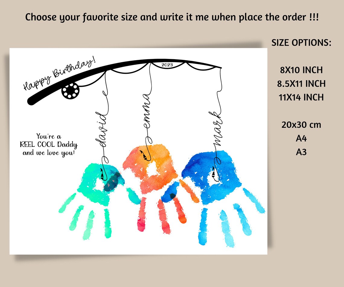 Personalized Dad Birthday Fishing Gift From Kids - Image 2