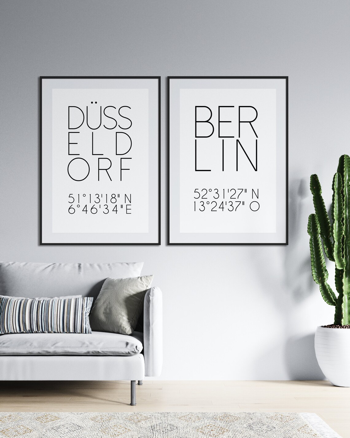 Favorite City Personalized Coordinates Poster Print - Image 2