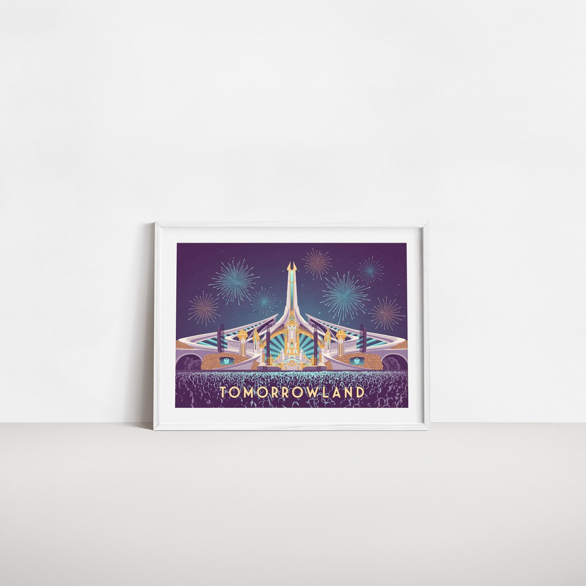 Tomorrowland Music Festival Travel Poster, Belgium - Image 2