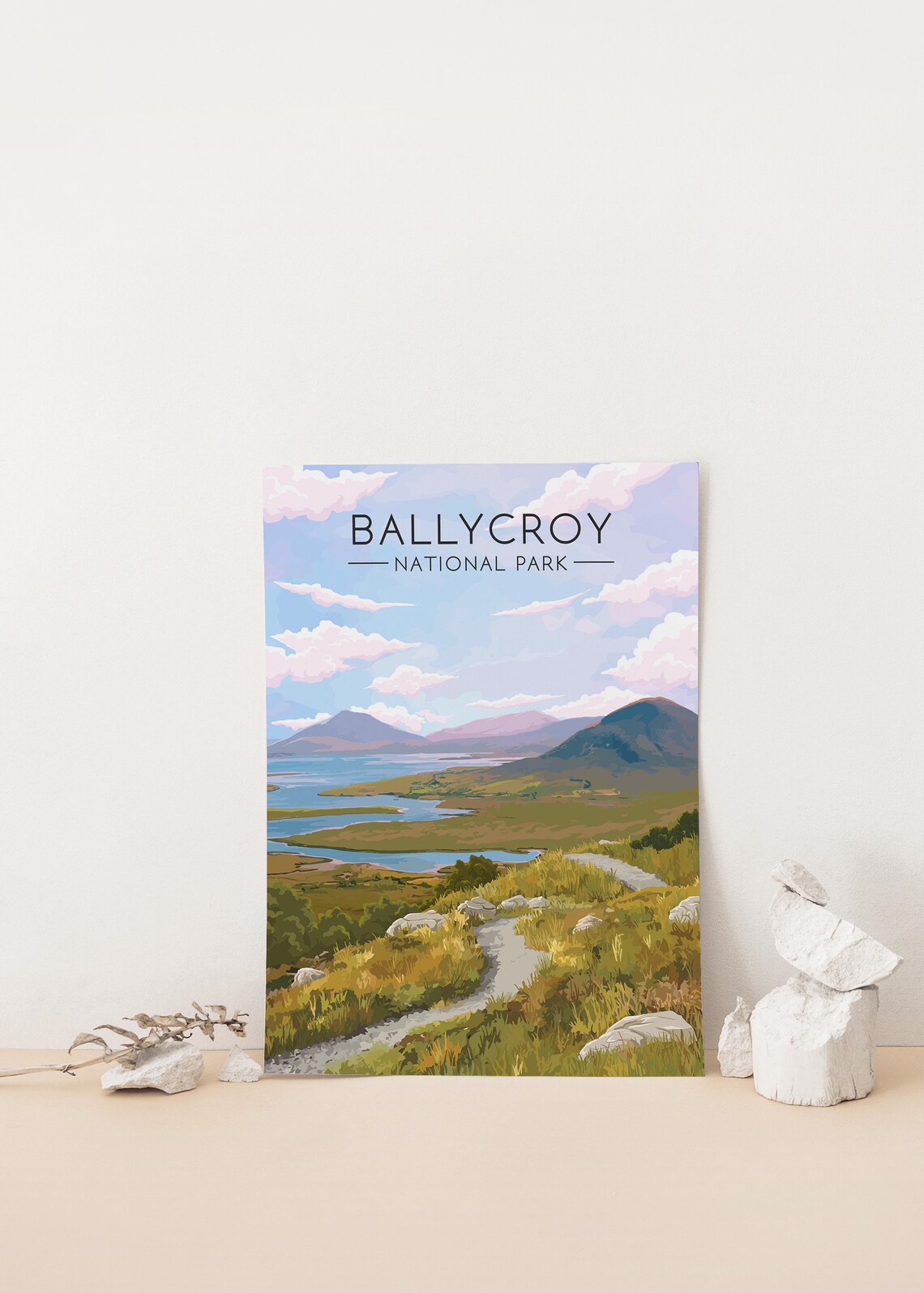 Ballycroy National Park Vintage Travel Poster - Image 4