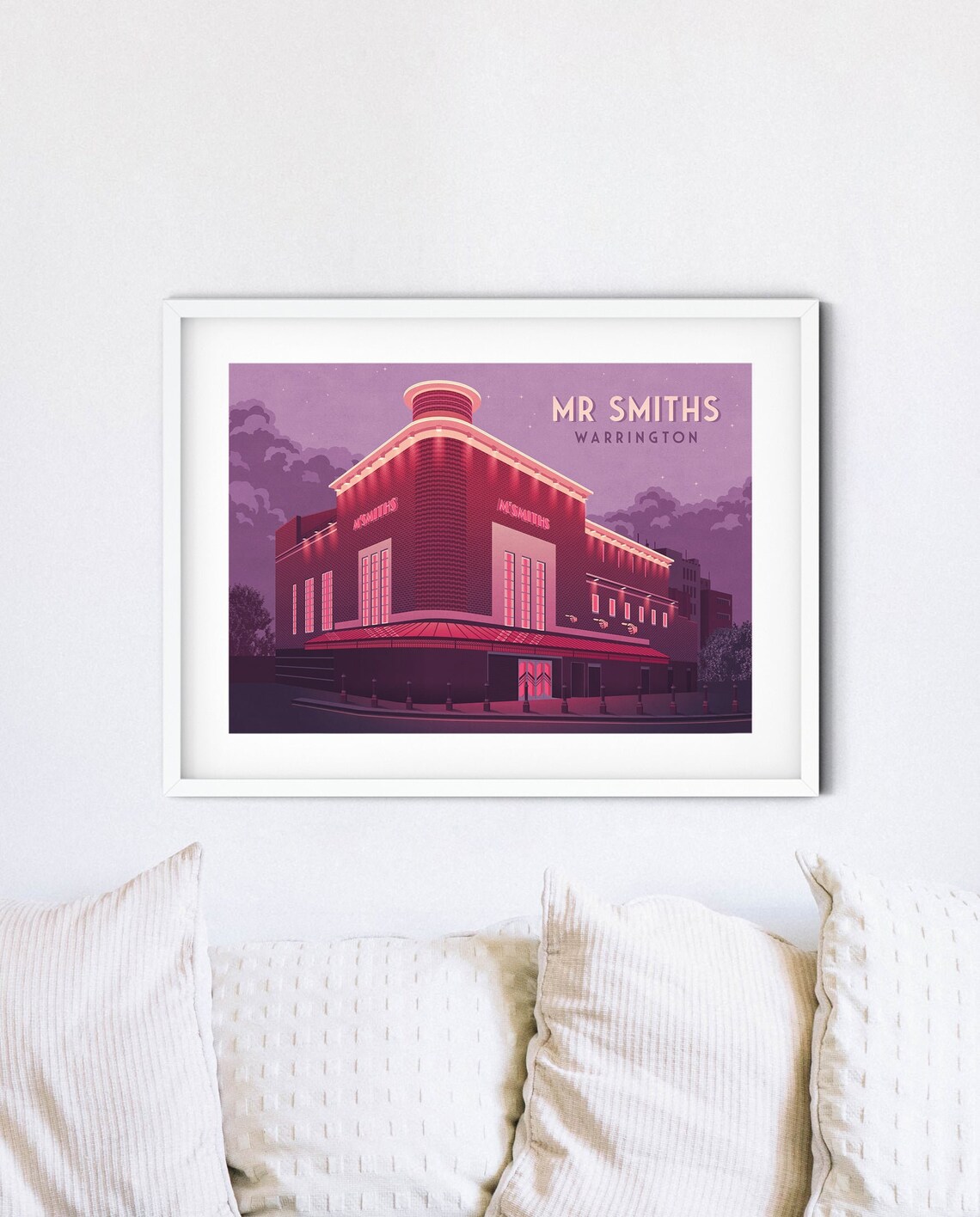 Mr Smiths Warrington Art Deco Club Night Vintage Venue Poster - Image 4