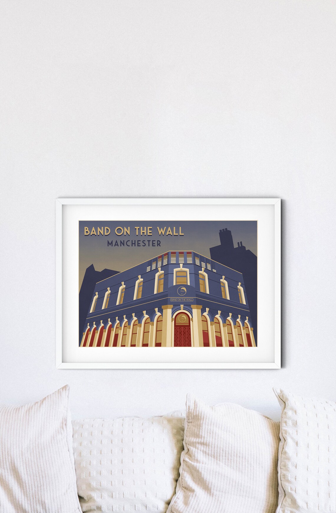 Band On The Wall Manchester Travel Poster, Architecture - Image 2