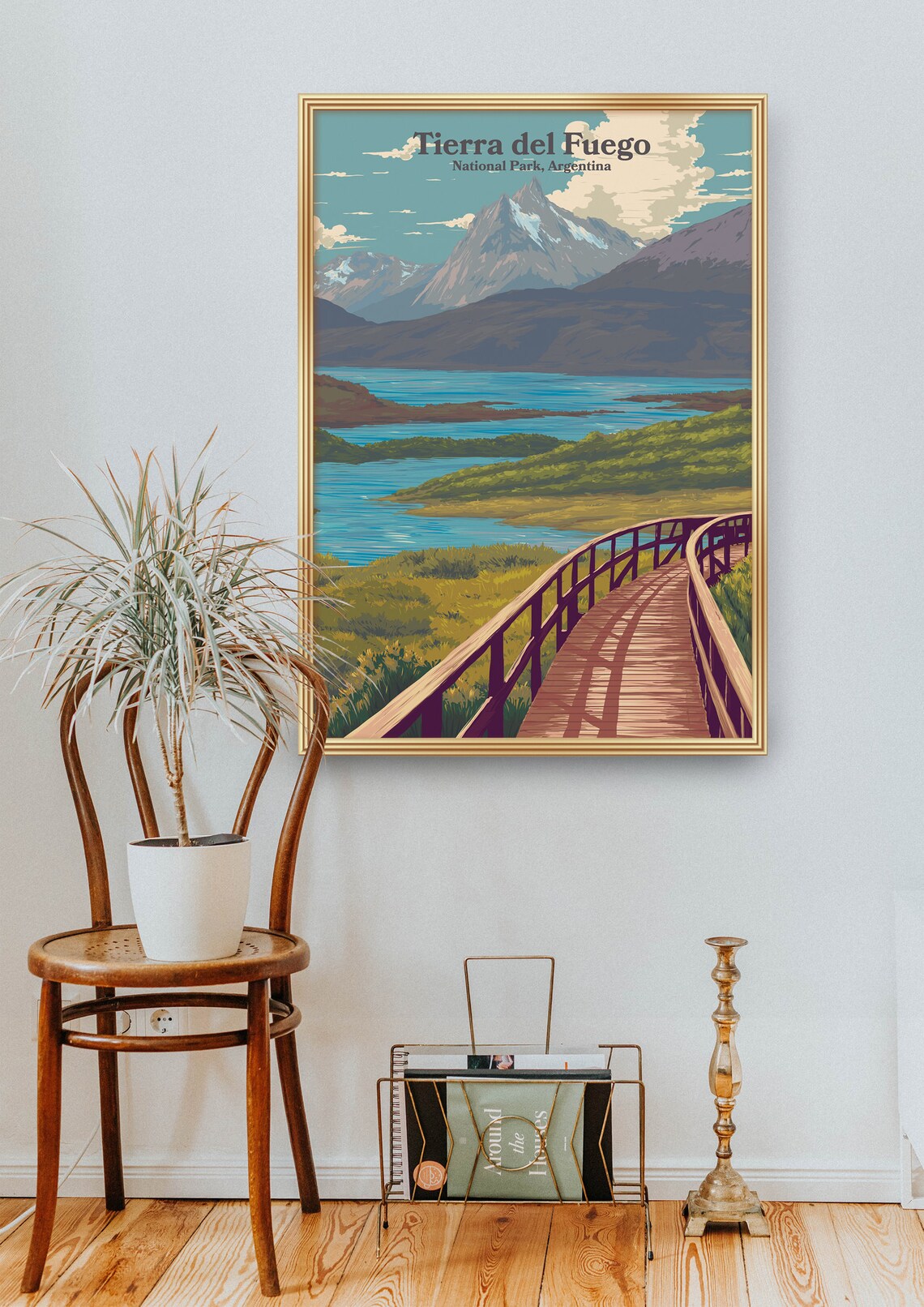 Tierra Del Fuego National Park Travel Poster - Image 2