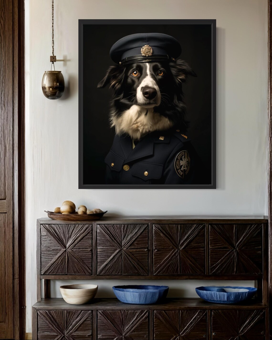 Border Collie Humor Art Print, Dog Lover Decor - Image 2