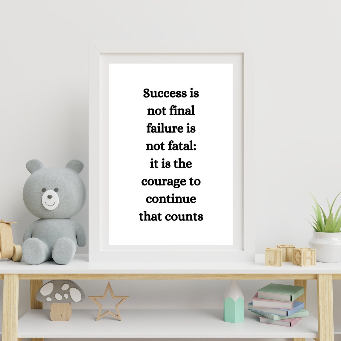 Success Is Not Final Failure Is Not Fatal Courage To Continue Quote - Image 4