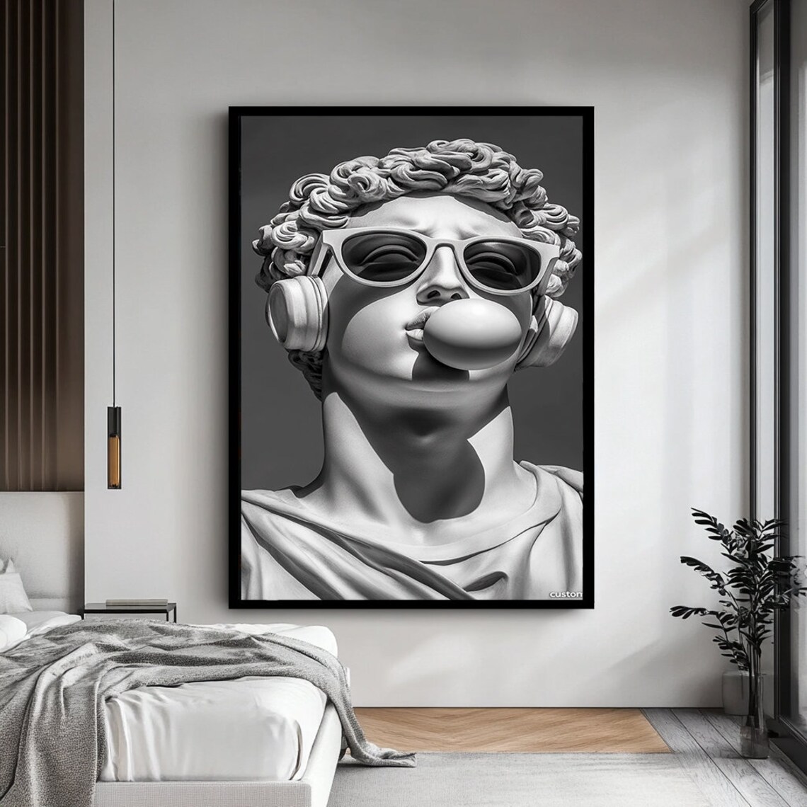 Whimsical Funny Comical Home Decor, Quirky Art Print - Image 4