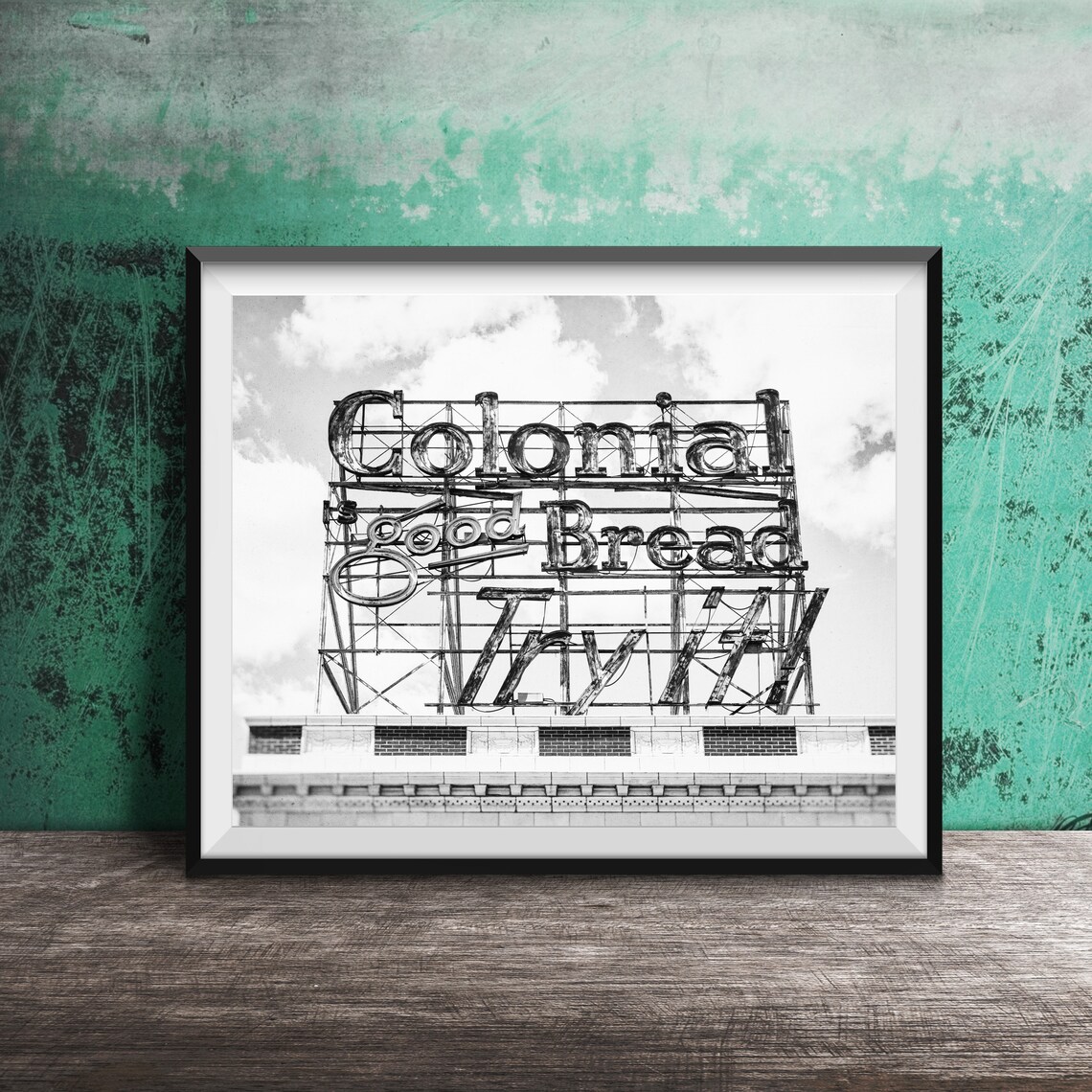 Colonial Is Good Bread Des Moines Kitchen Sign - Image 2
