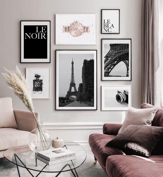 Le Blanc Wall Art Quote Print