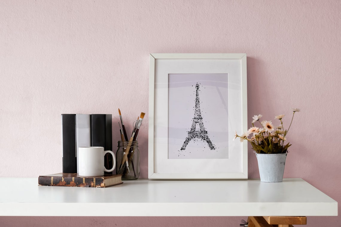 Eiffel Tower Paris Wall Art Print