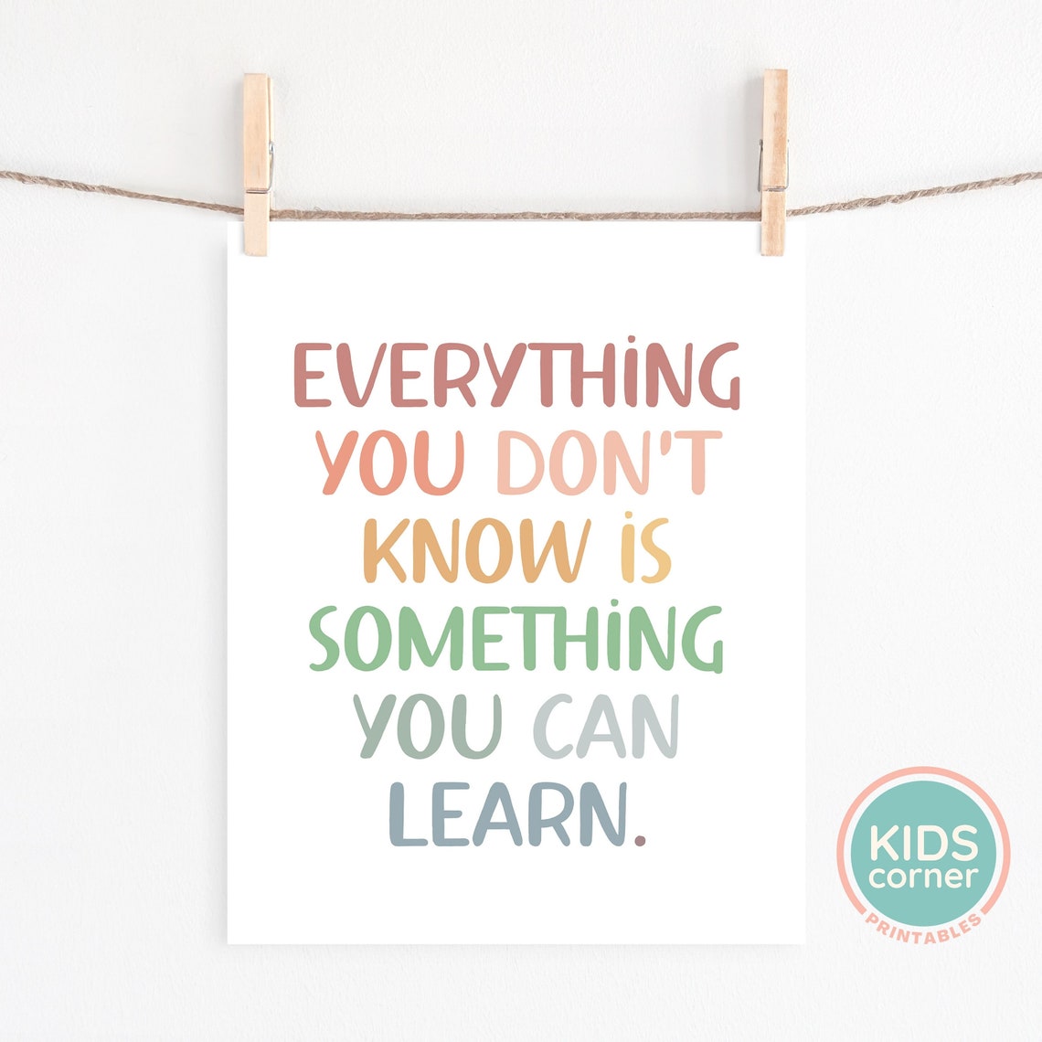 Everything You Do Not Know Is Something You Can Learn Poster - Image 2