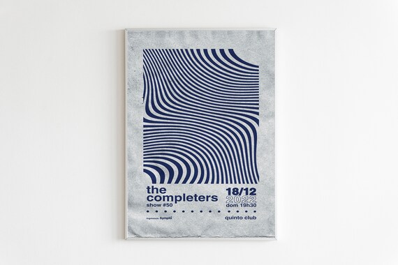 The Completers Show 50 December 2022 Quinto Club Live Gig Poster