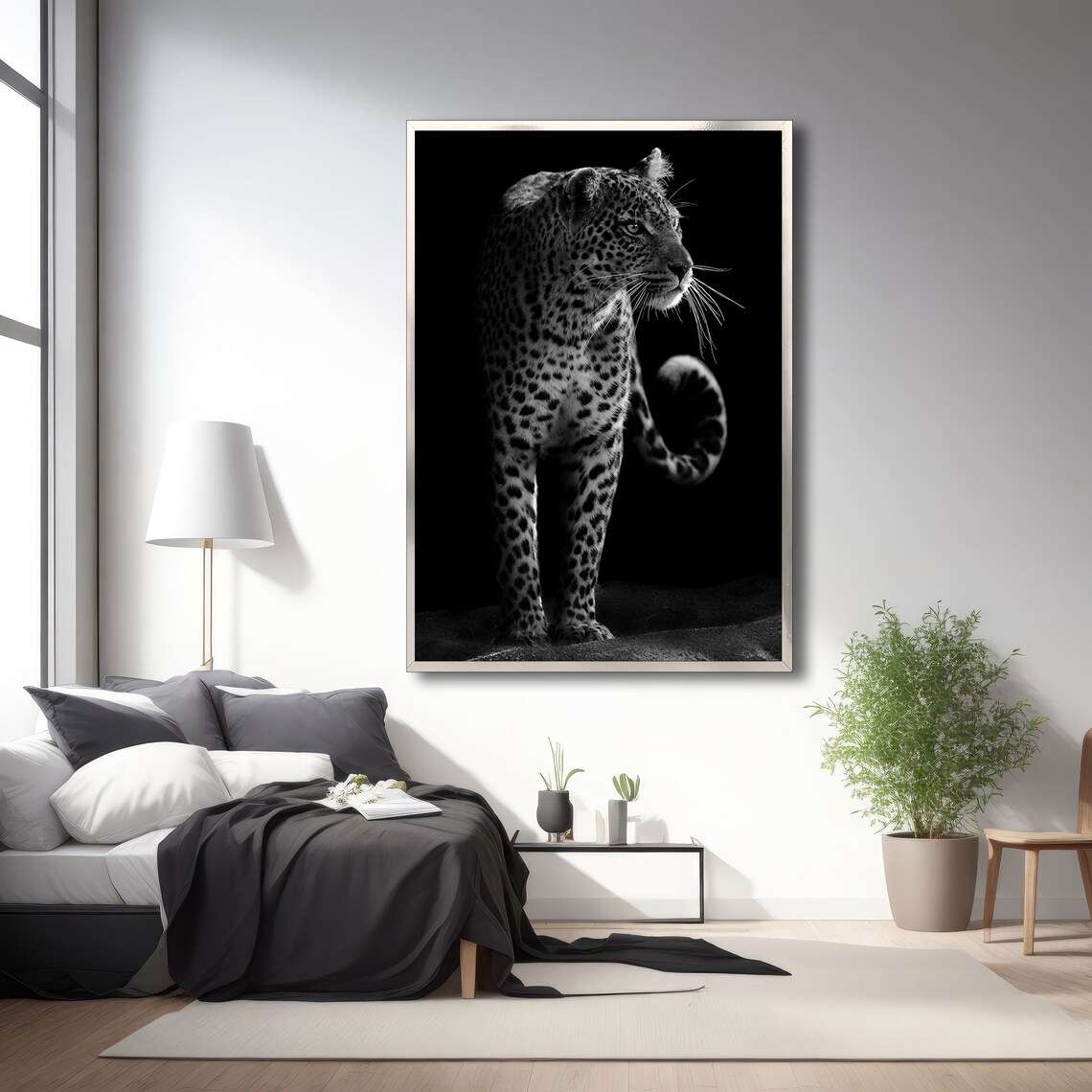 Tiger Wall Art, Modern Animal Art Print - Image 4