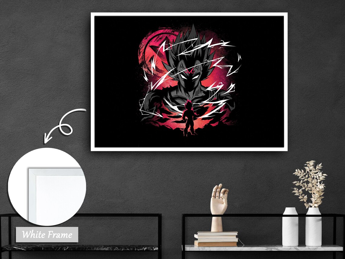 Dance Of The Fiery Silhouette, Modern Art - Image 2