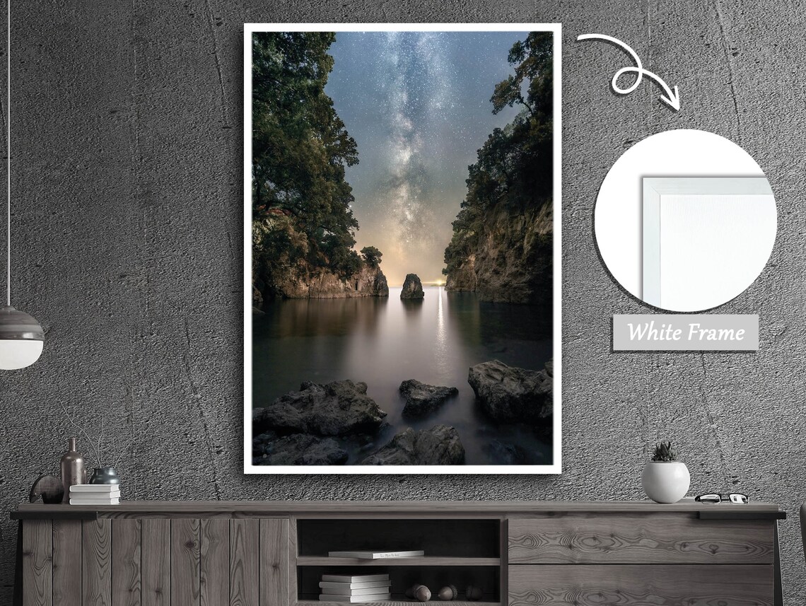 Peace Between The Islands Coastal Landscape, Beach Art - Image 2