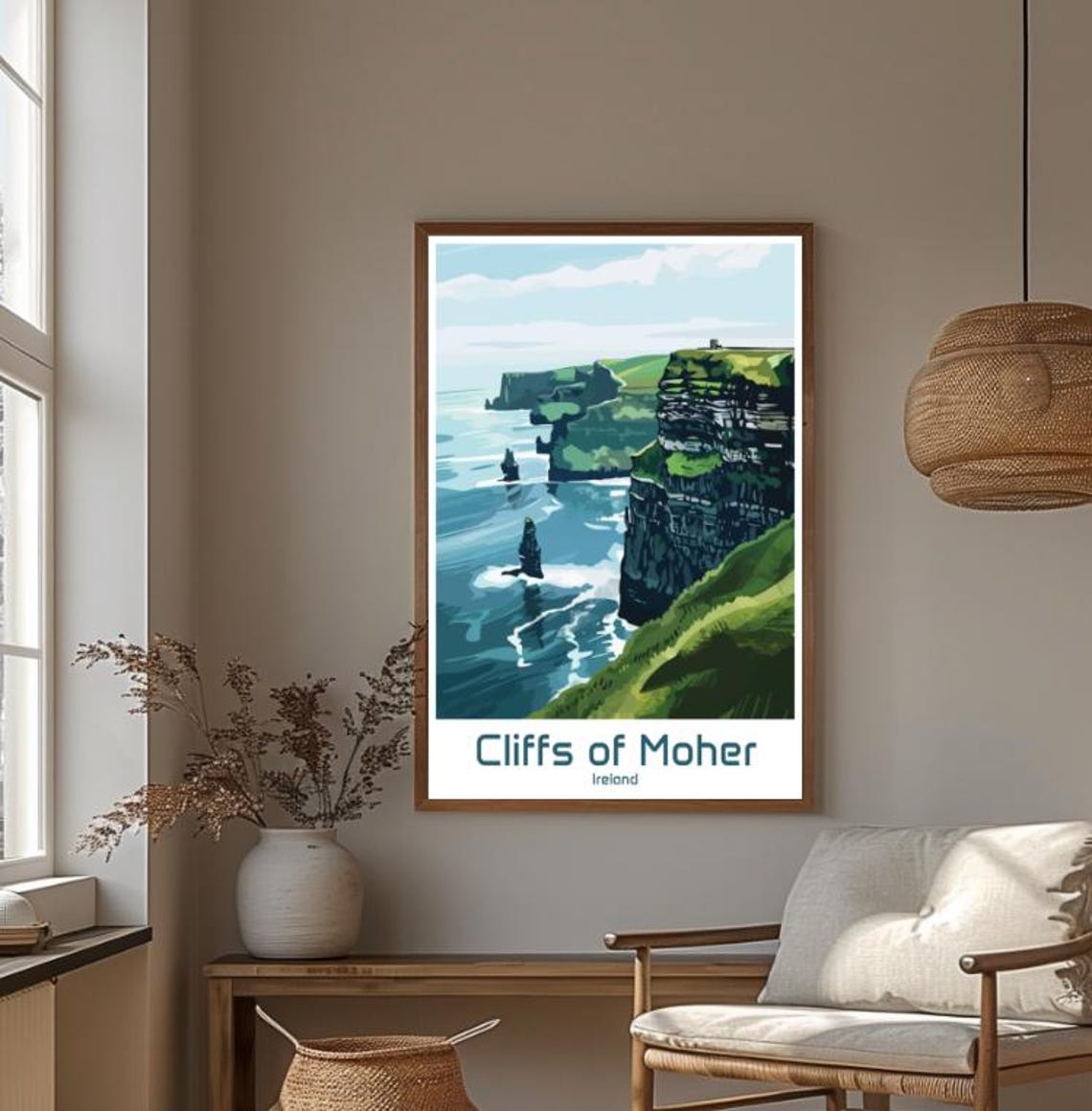 Cliffs Of Moher Ireland Dramatic Sea Cliffs Atlantic Coast Poster - Image 4
