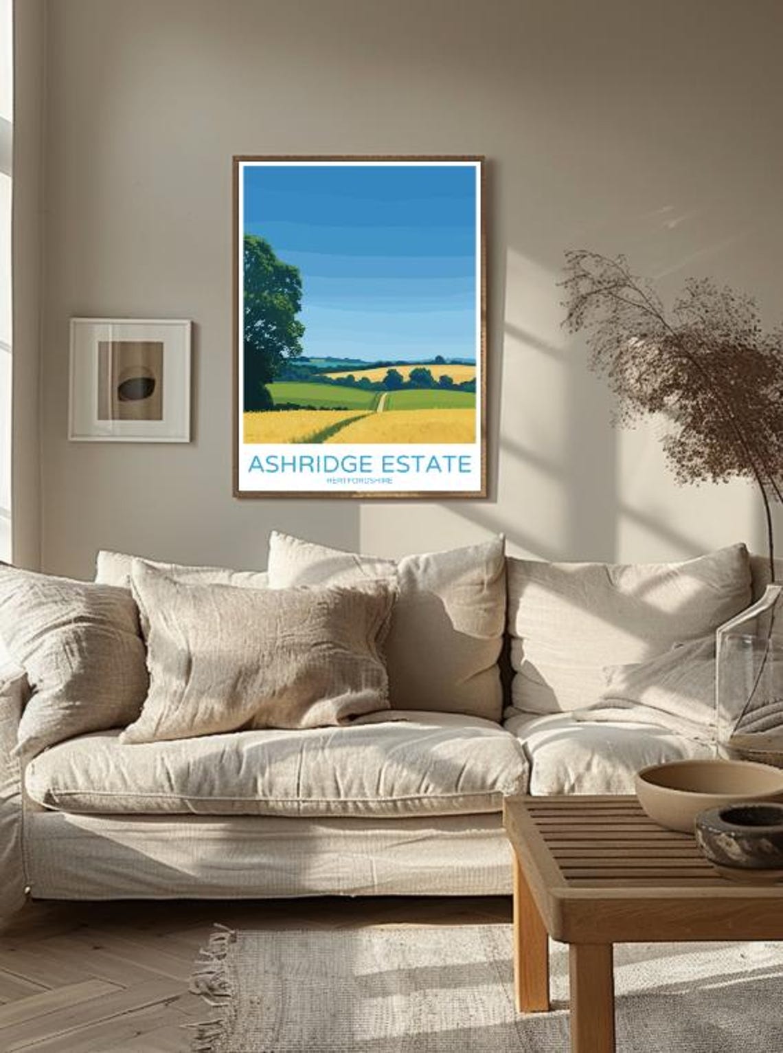 Ashridge Estate Travel Poster Scenic Beauty Of Hertfordshires Historic Landscape Wall Art Nature Print Travel Gift - Image 3
