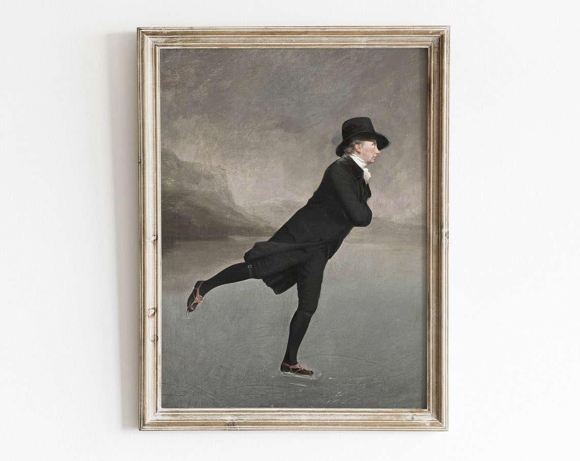 Vintage Man Painting Male Portrait Print Vintage Portrait Wall Art Home Prints Affordable Art Antique Man Portrait Wall Art Print
