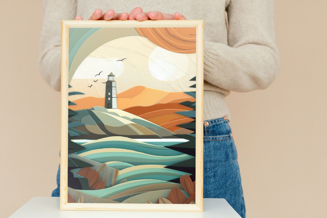 Great Lakes Lighthouse, Minnesota Travel Poster - Image 3