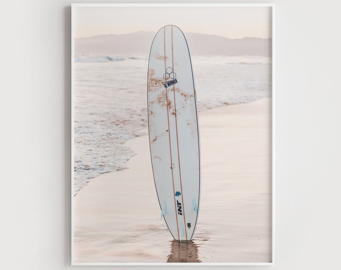 Surfboard Decor Beach Life Surf Photography Art Print - Image 3