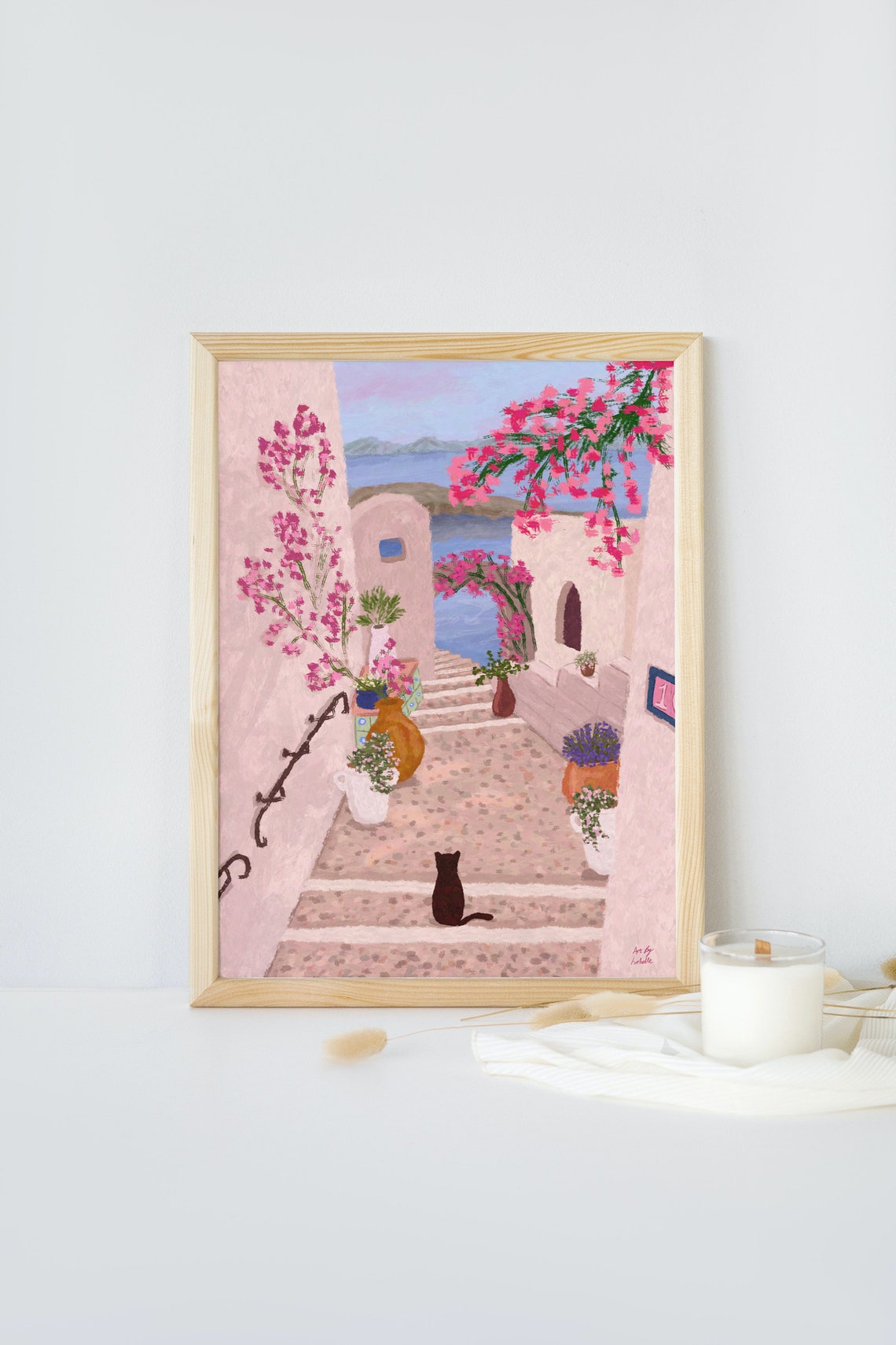 Rhodes Rhodes Classic Travel Poster