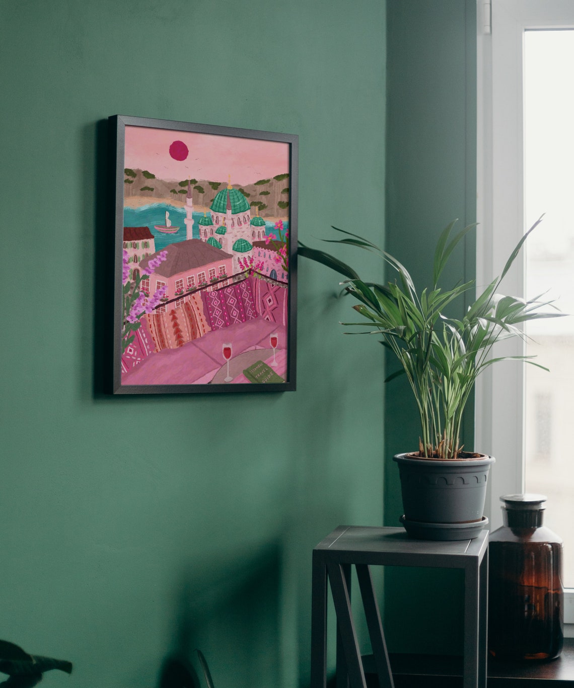 Istanbul Istanbul Vintage City Art Print - Image 6