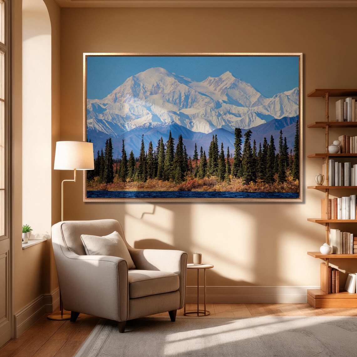 Denali, Alaska Travel Poster, North America Peak - Image 3