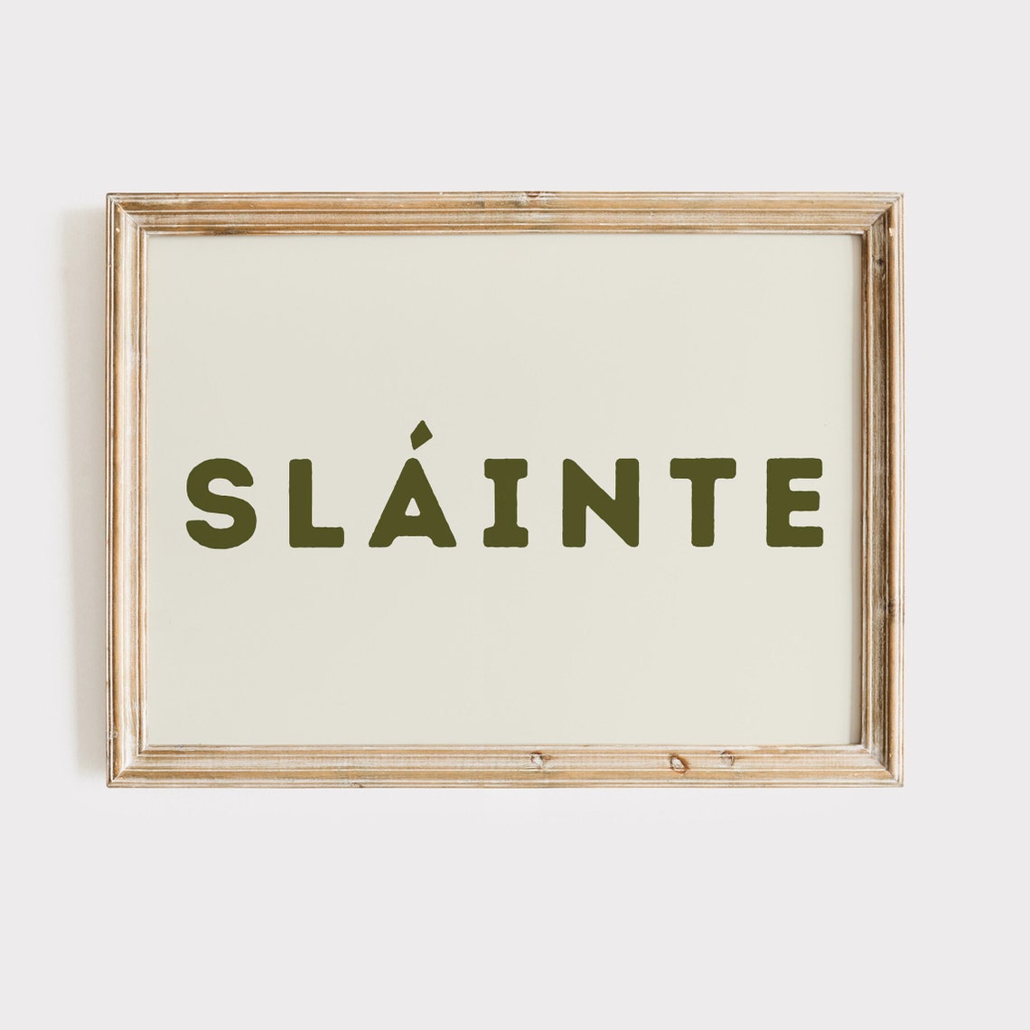 St Patricks Day Prints Slainte Print Cute St Patricks Prints Irish Wall Art Irish Green Prints Digital Download