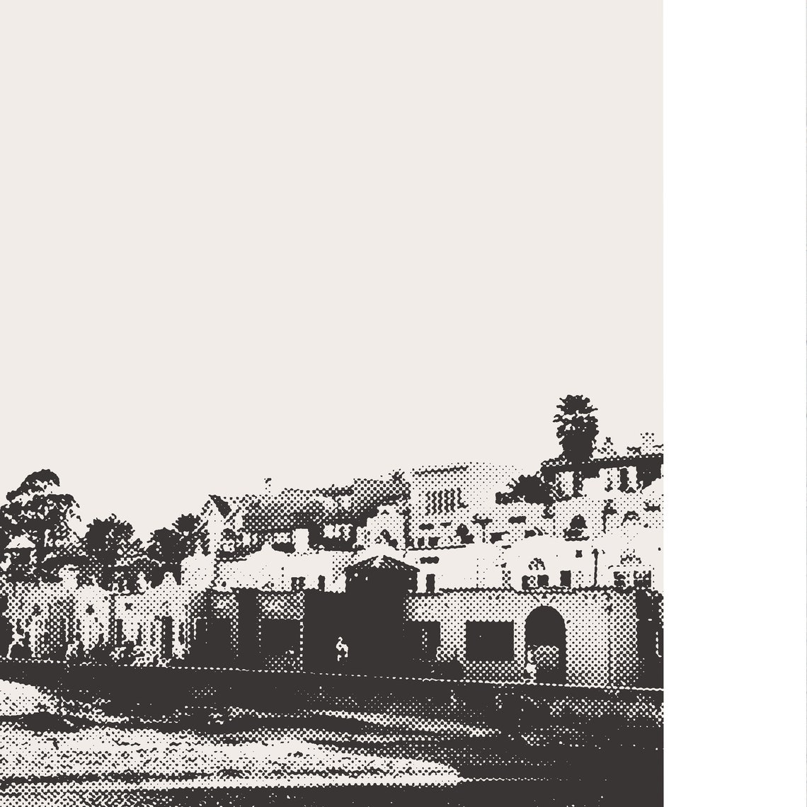 Capitola California Minimalist Art Print, Santa Cruz - Image 2