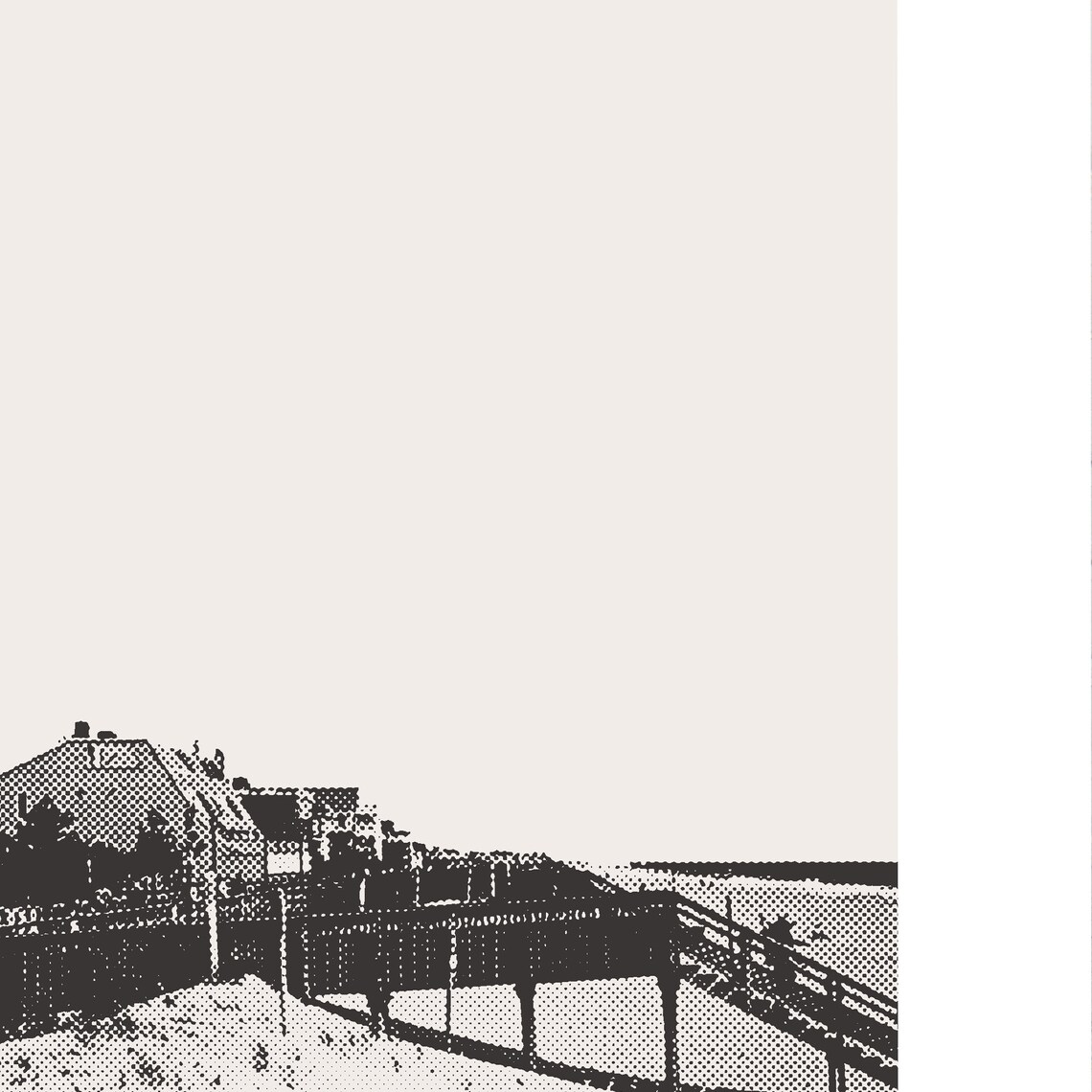 Bethany Beach Poster, Delaware Minimalist Art Print - Image 2