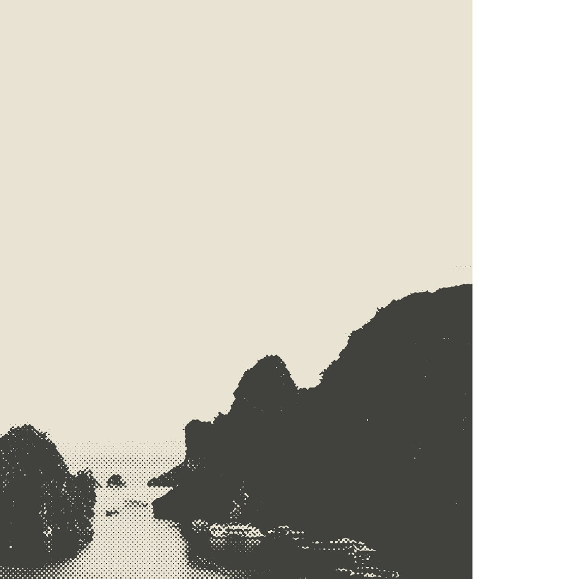 Ha Long Bay Skyline Vietnam Minimalist Travel Poster - Image 2