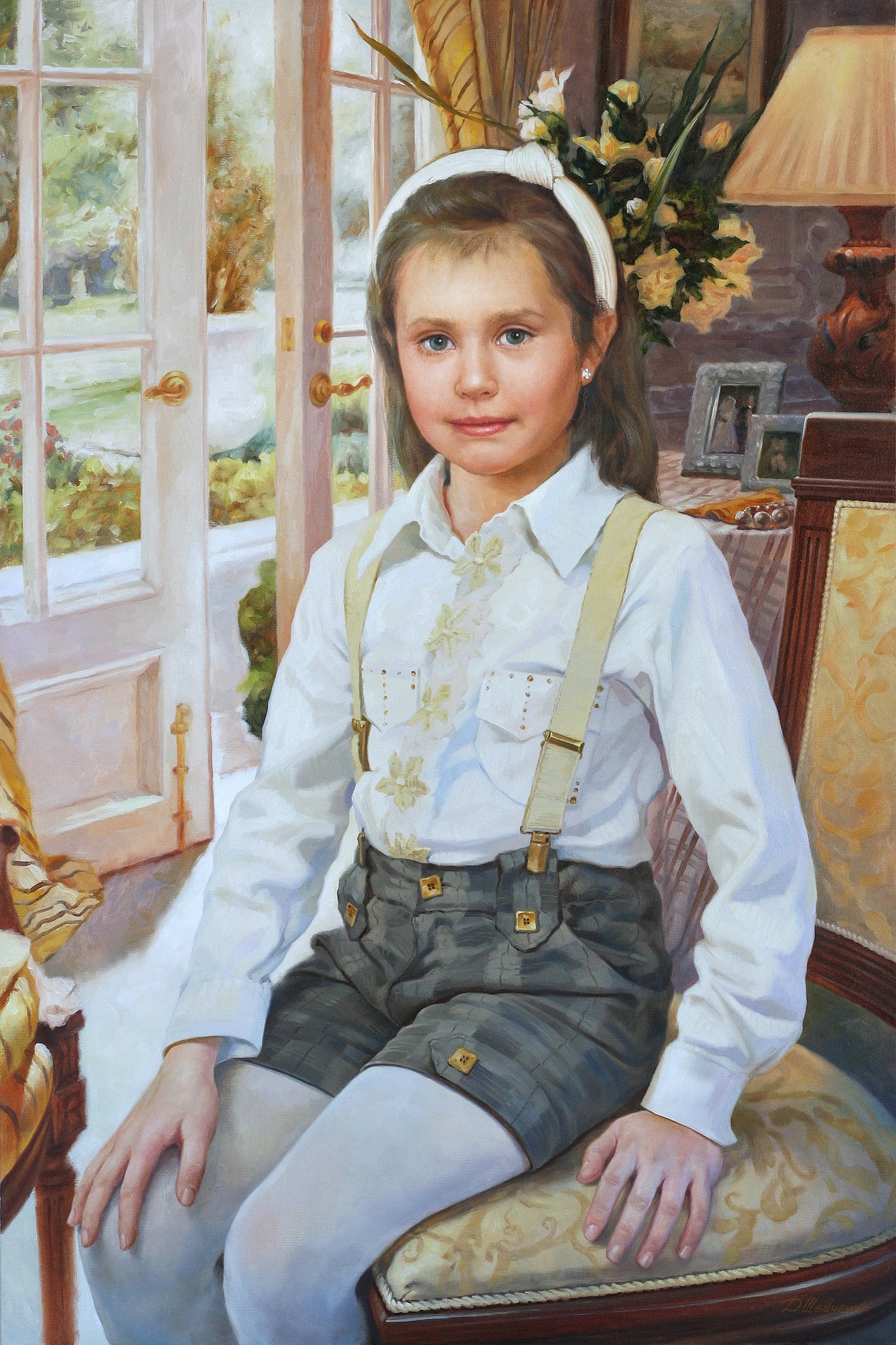 Custom Portrait From Photo, Art Print - Image 2