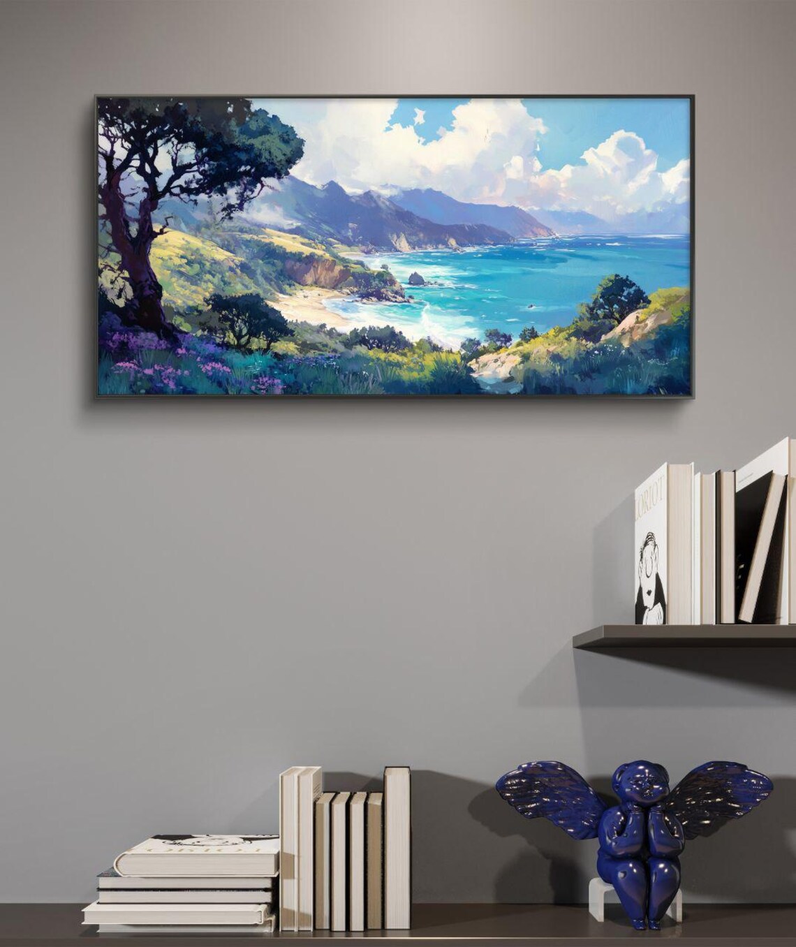 Pacific Serenity, California Coastline Landscape