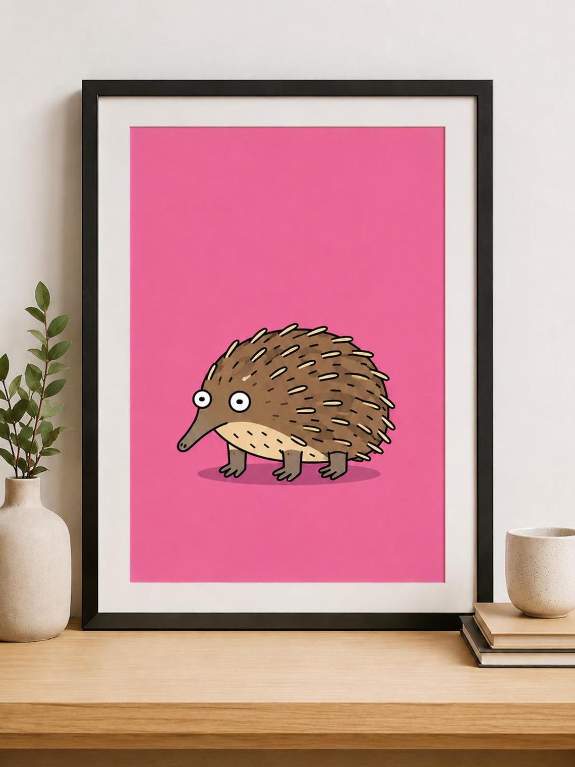 Prickly Poster Art Print Funny And Quirky Artwork