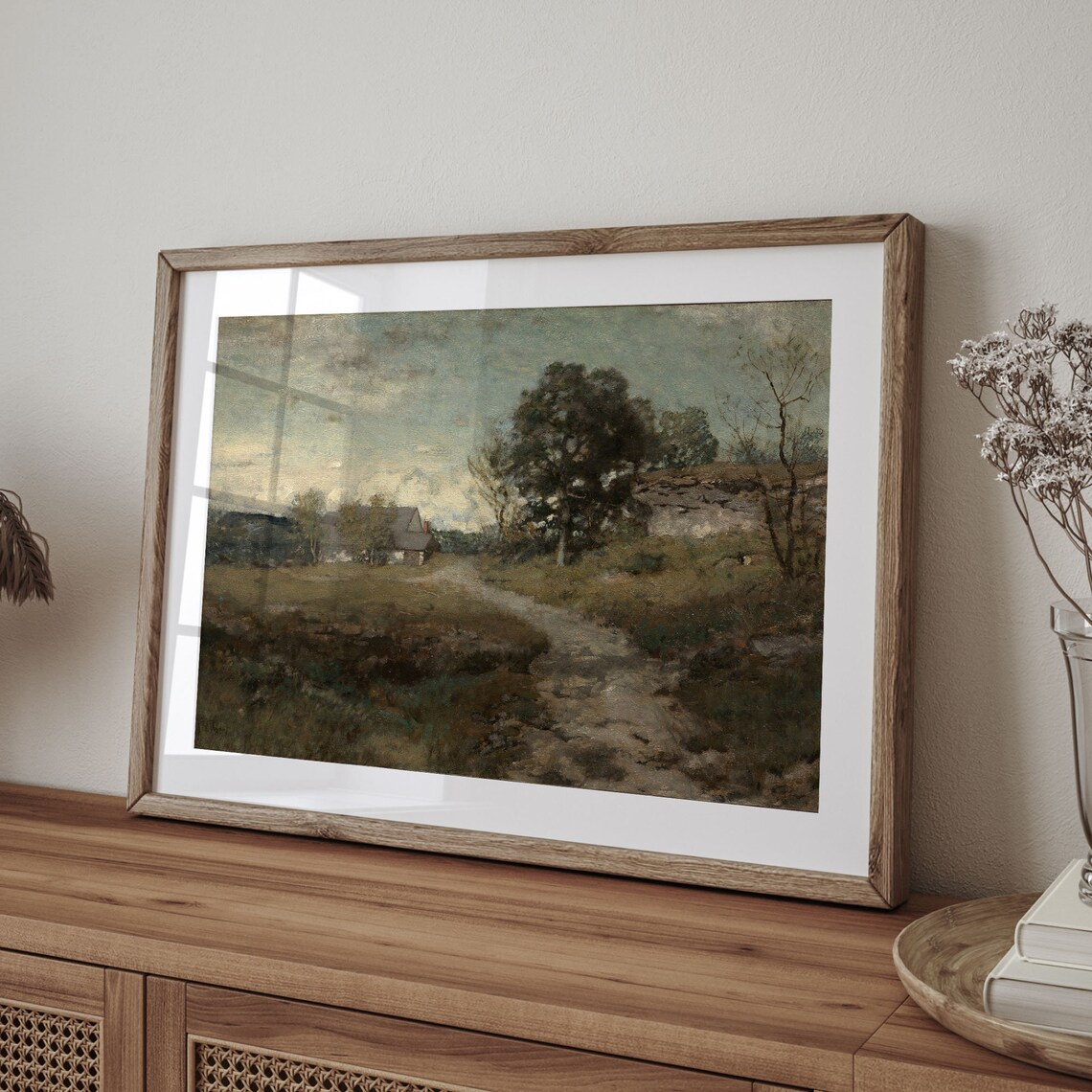 Vintage Country Landscape Rustic Poster Print - Image 4