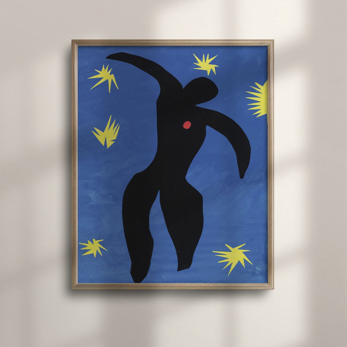 Vintage Henri Matisse Icarus Poster, Jazz Series Art Print